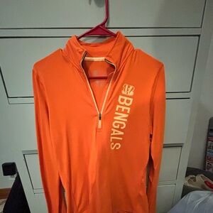 Dri fit Nike Bengals quarter zip